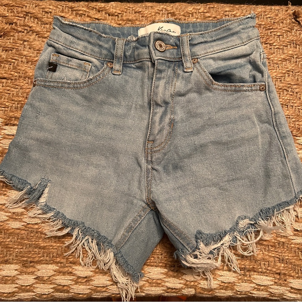 Kancan Cut off Denim Shorts